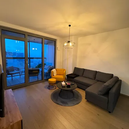 Daire Eurovea Tower 31 Floor Sky Bratislava